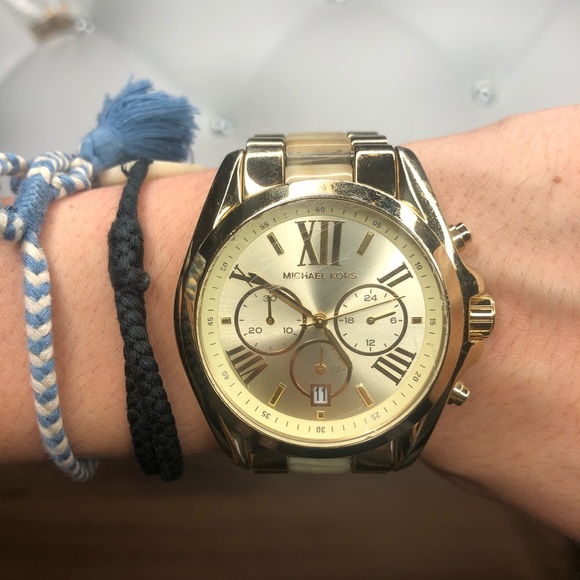 Michael Kors Bradshaw Watch MK5722 Gold - Picture 3 of 8